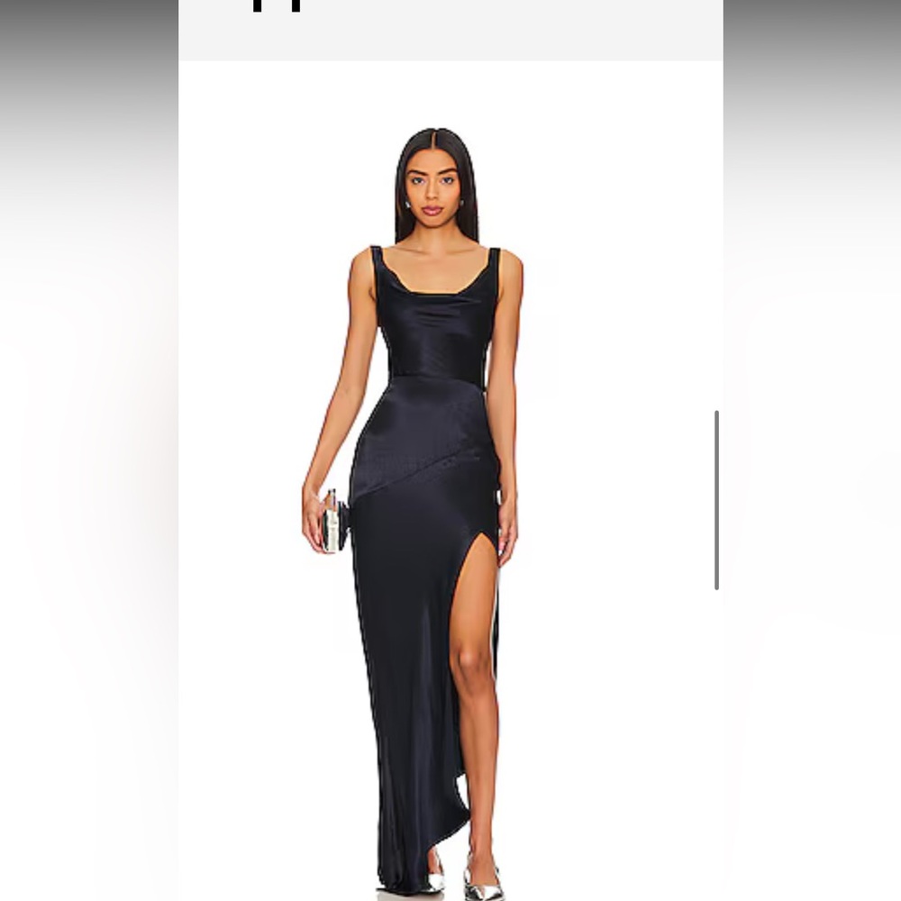 bec & bridge moon dance cowl dress